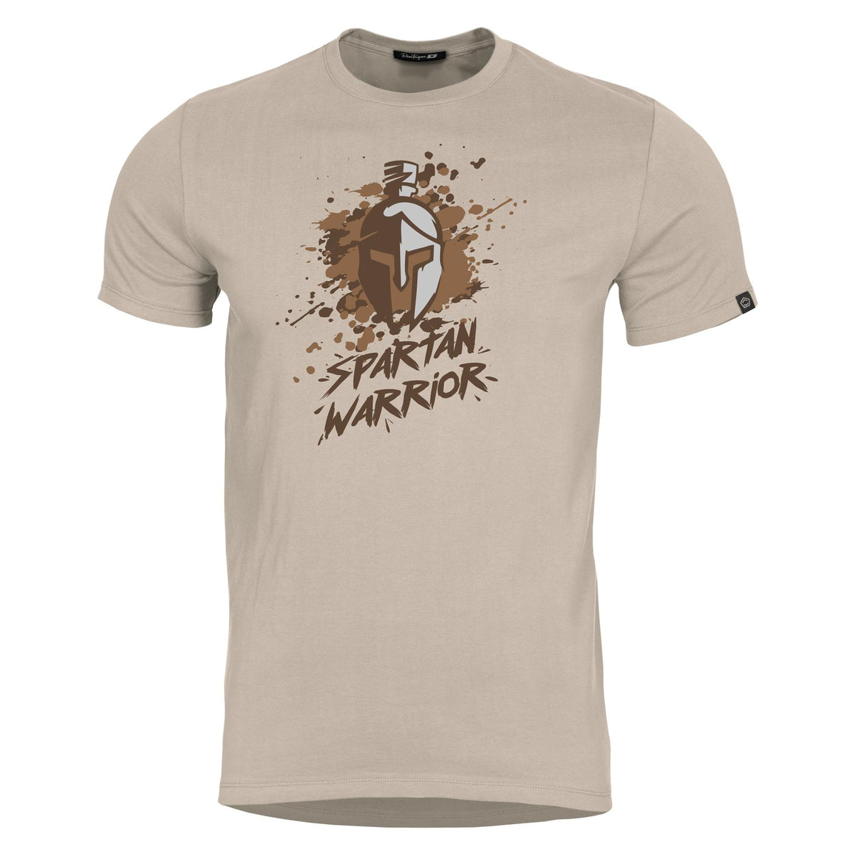 Tricou Ageron Spartan Warrior -Sw Khaki Pentagon Tactical - Confort Suprem pentru Acțiune Neîntreruptă