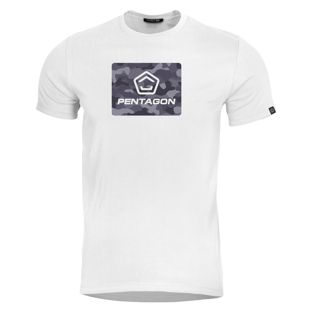 Tricou Ageron Spot Camo -Sc White Pentagon Tactical - Confort Superior și Durabilitate Excepțională