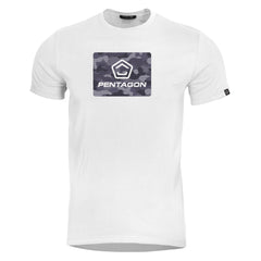 Tricou Ageron Spot Camo -Sc White Pentagon Tactical - Confort Superior și Durabilitate Excepțională
