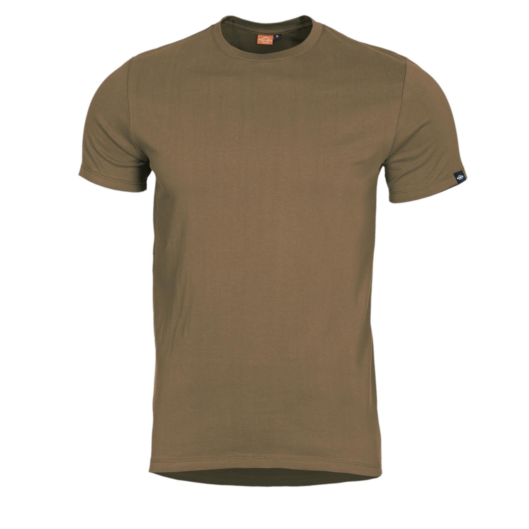 Tricou Ageron T-Shirt "blank" Coyote Pentagon Tactical - Performanță și Ventilație Optimă în orice Mediu