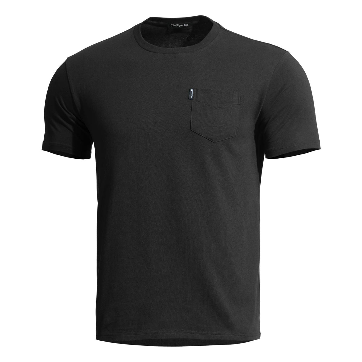 Tricou Ageron T-Shirt With Pocket -Po Black Pentagon Tactical - Performanță și Ventilație Optimă în orice Mediu