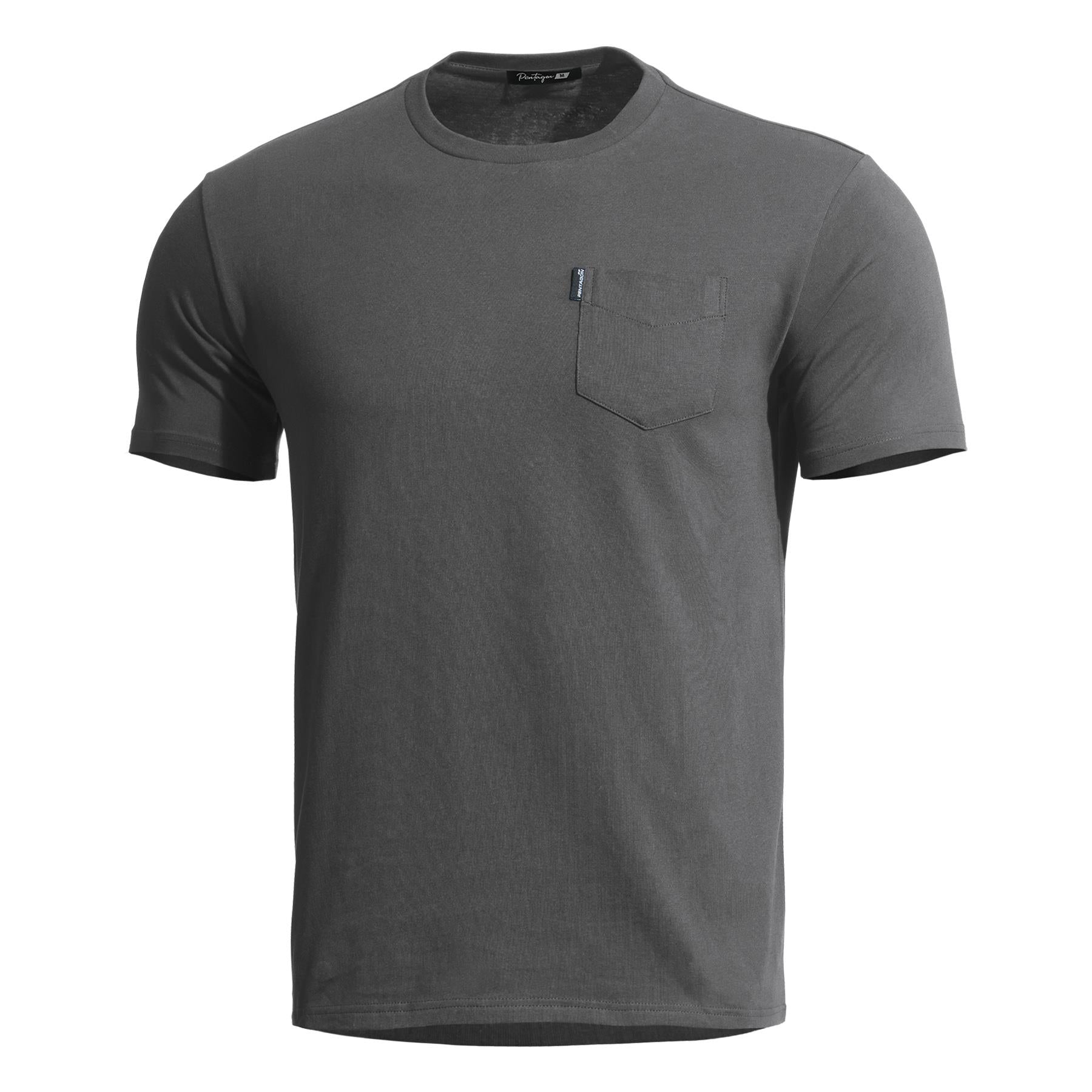 Tricou Ageron T-Shirt With Pocket -Po Wolf-Grey Pentagon Tactical - Performanță și Ventilație Optimă în orice Mediu