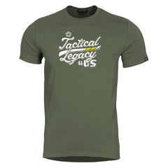 Tricou Ageron Tactical Legacy -Tl Olive Green Pentagon Tactical - Confort Superior și Rezistență Tactică