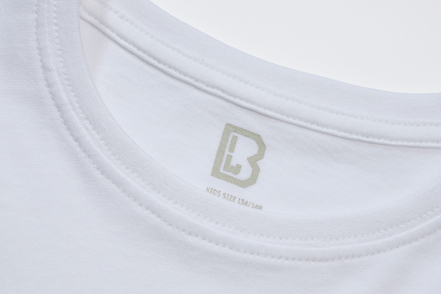 Tricou Alb Copii Brandit - Confort Optim Zilnic