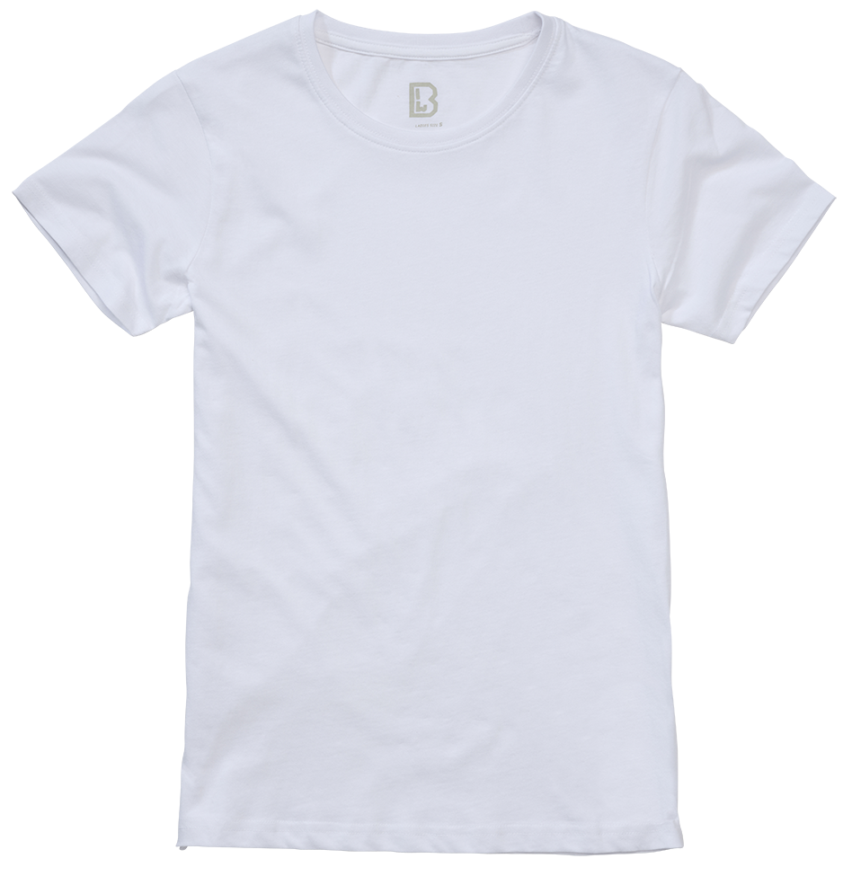Tricou Alb Dama Brandit - Confort Superior