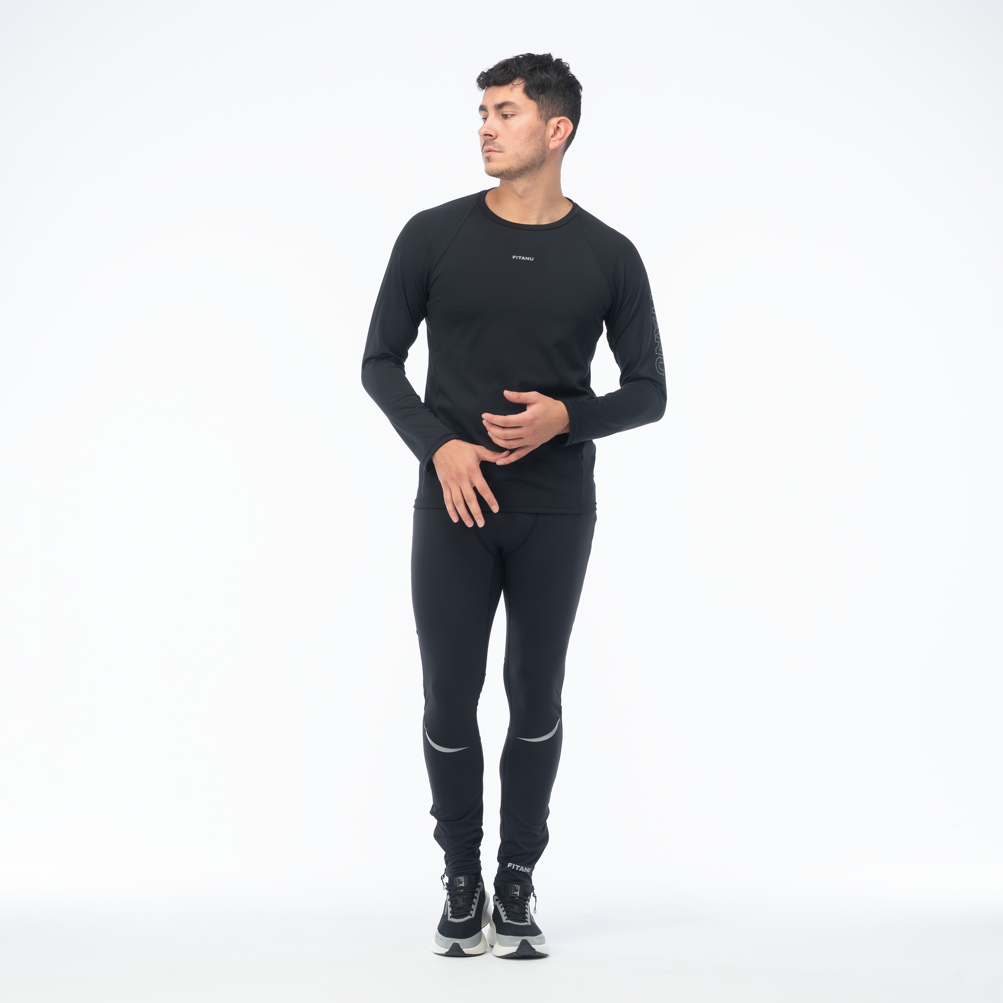 Tricou Alergare Bărbați FRAM FITANU - Mânecă Lungă, Elemente Reflectorizante - 10