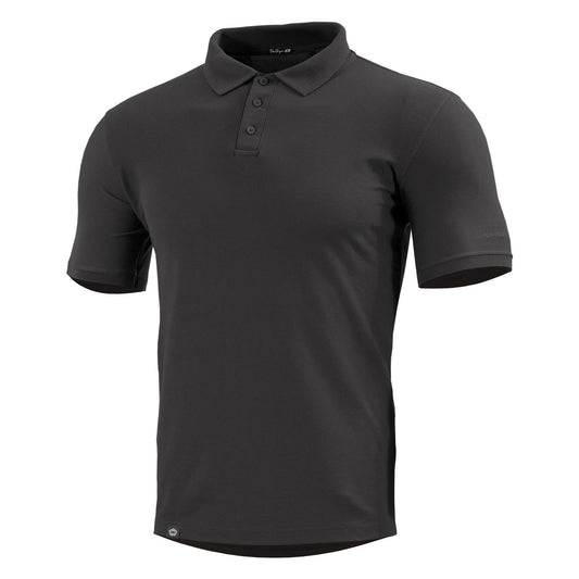 Tricou Aniketos Polo Black Pentagon Tactical - Performanță și Ventilație Optimă în orice Mediu