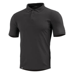 Tricou Aniketos Polo Black Pentagon Tactical - Performanță și Ventilație Optimă în orice Mediu