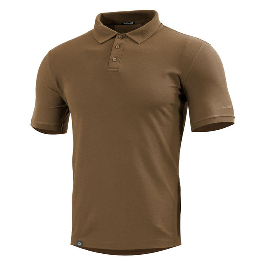 Tricou Aniketos Polo Coyote Pentagon Tactical - Performanță și Ventilație Optimă în orice Mediu