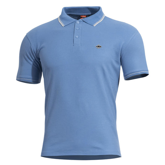 Tricou Aniketos Polo -Str Dawn Blue Pentagon Tactical - Performanță Tactică și Confort Zilnic