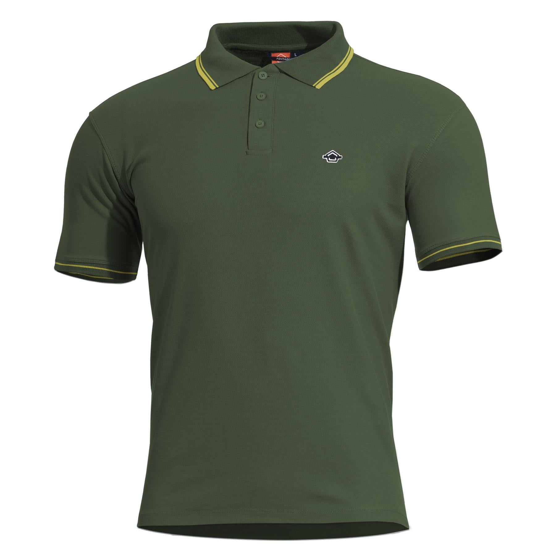 Tricou Aniketos Polo -Str Springbok Green Pentagon Tactical - Performanță și Versatilitate Zilnică