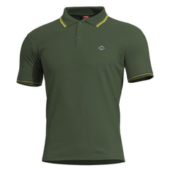 Tricou Aniketos Polo -Str Springbok Green Pentagon Tactical - Performanță și Versatilitate Zilnică