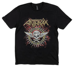 Tricou Anthrax Military Circle - Bumbac Pur, Thrash Metal