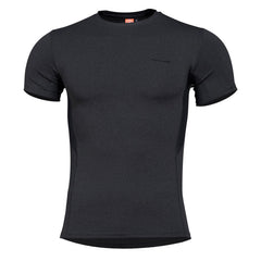 Tricou Apollo Tac-Fresh Black Pentagon Tactical - Performanță și Ventilație Optimă în orice Mediu