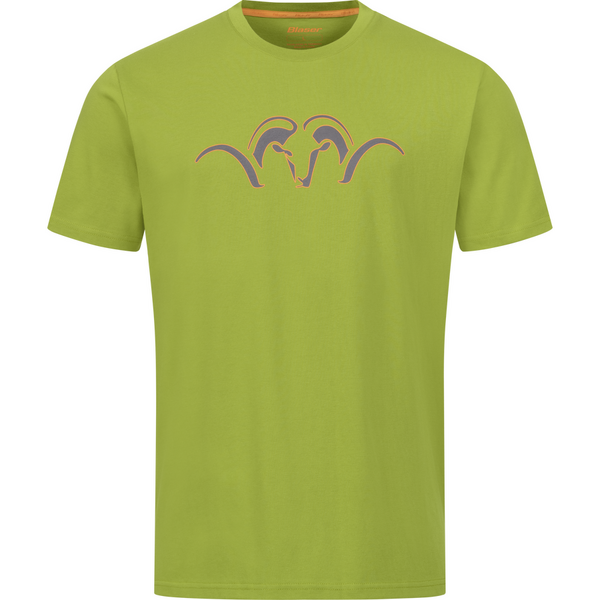 Tricou Argali Outline Blaser - Confort, Stil Outdoor, Verde Vivid - 1