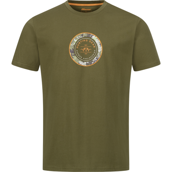 Tricou Argali Ring T26 Blaser - Bumbac Organic, Respirabil, Dark Olive - 1