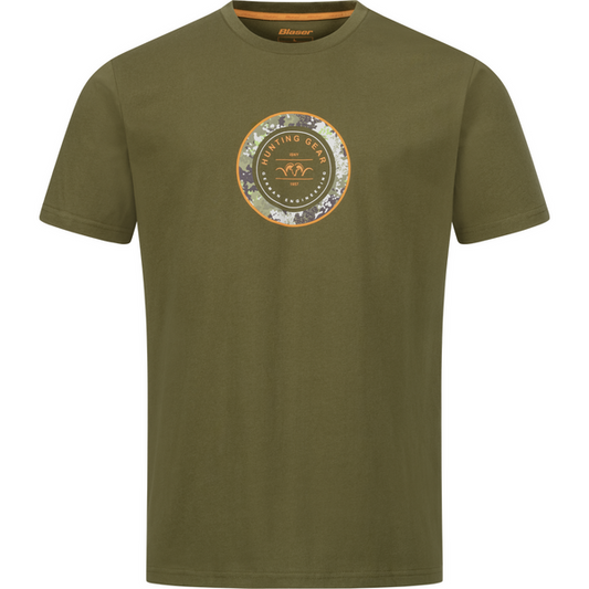 Tricou Argali Ring T26 Blaser - Bumbac Organic, Respirabil, Dark Olive - 1