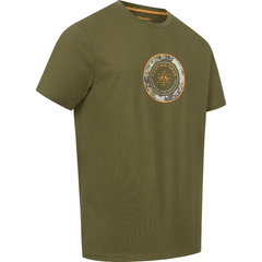 Tricou Argali Ring T26 Blaser - Bumbac Organic, Respirabil, Dark Olive - 5