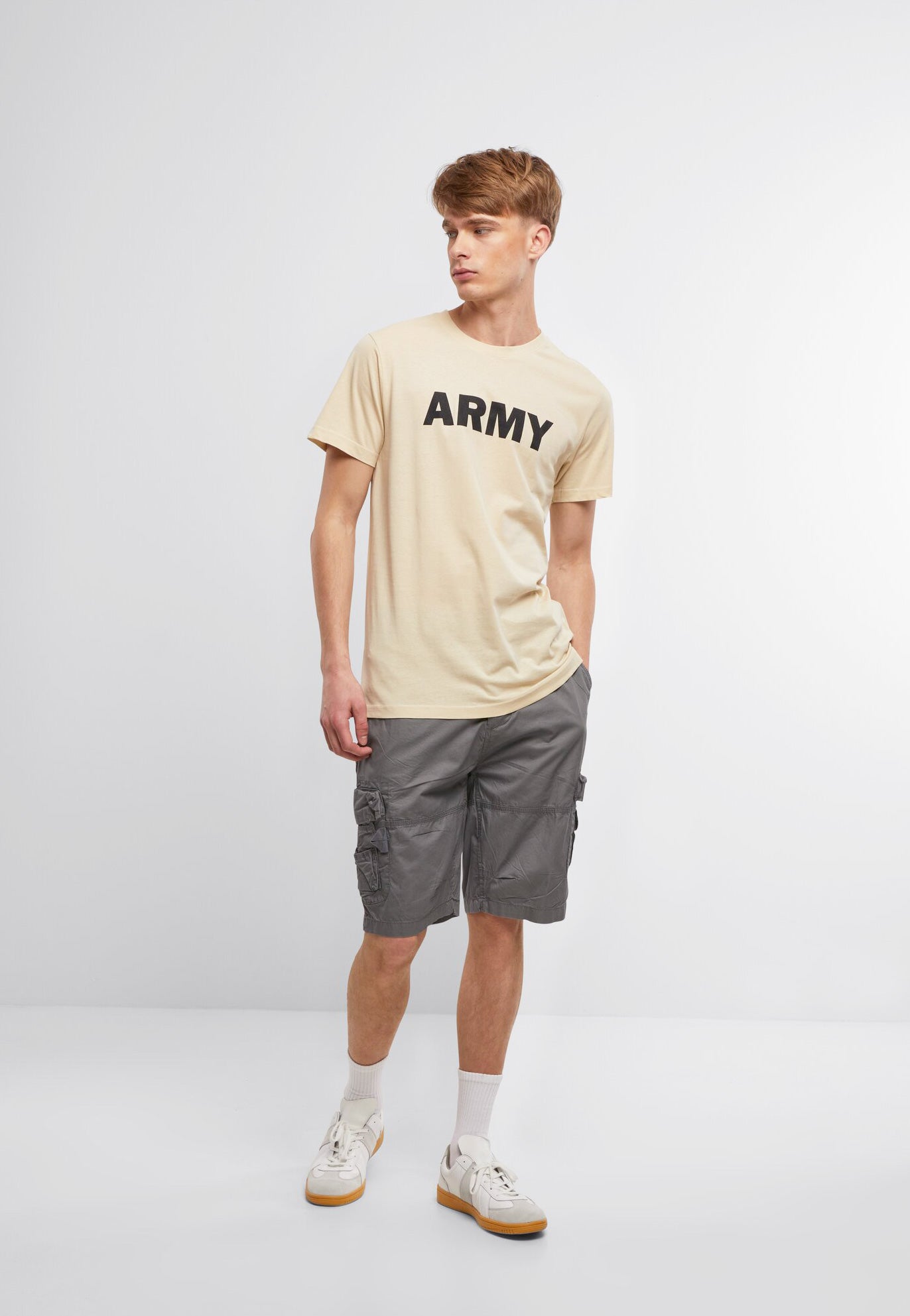 Tricou Army Bej Brandit - Confort Tactic Zilnic