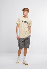 Tricou Army Bej Brandit - Confort Tactic Zilnic