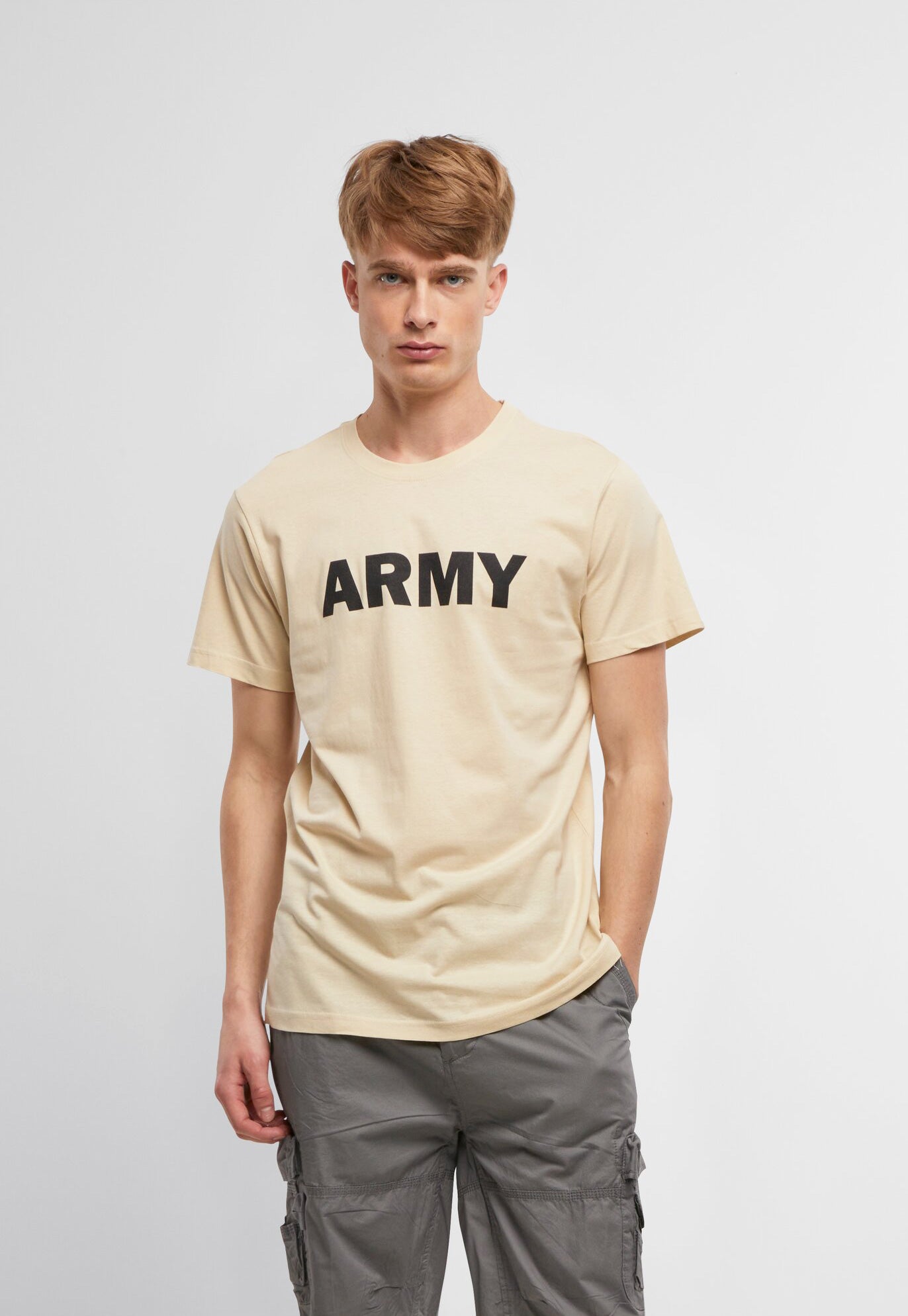 Tricou Army Bej Brandit - Confort Tactic Zilnic