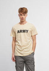 Tricou Army Bej Brandit - Confort Tactic Zilnic