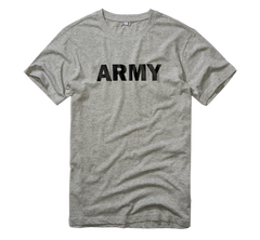 Tricou Army Grey Melan Brandit - Confort Tactic Zilnic