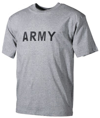 Tricou Army Gri MFH - 100% Bumbac, 170g/m²