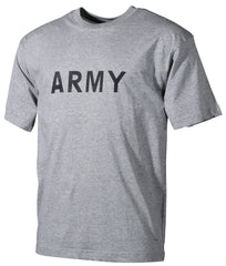 Tricou Army Gri MFH - 100% Bumbac, 170g/m²