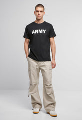 Tricou Army Negru Brandit - Confort Tactic Zilnic