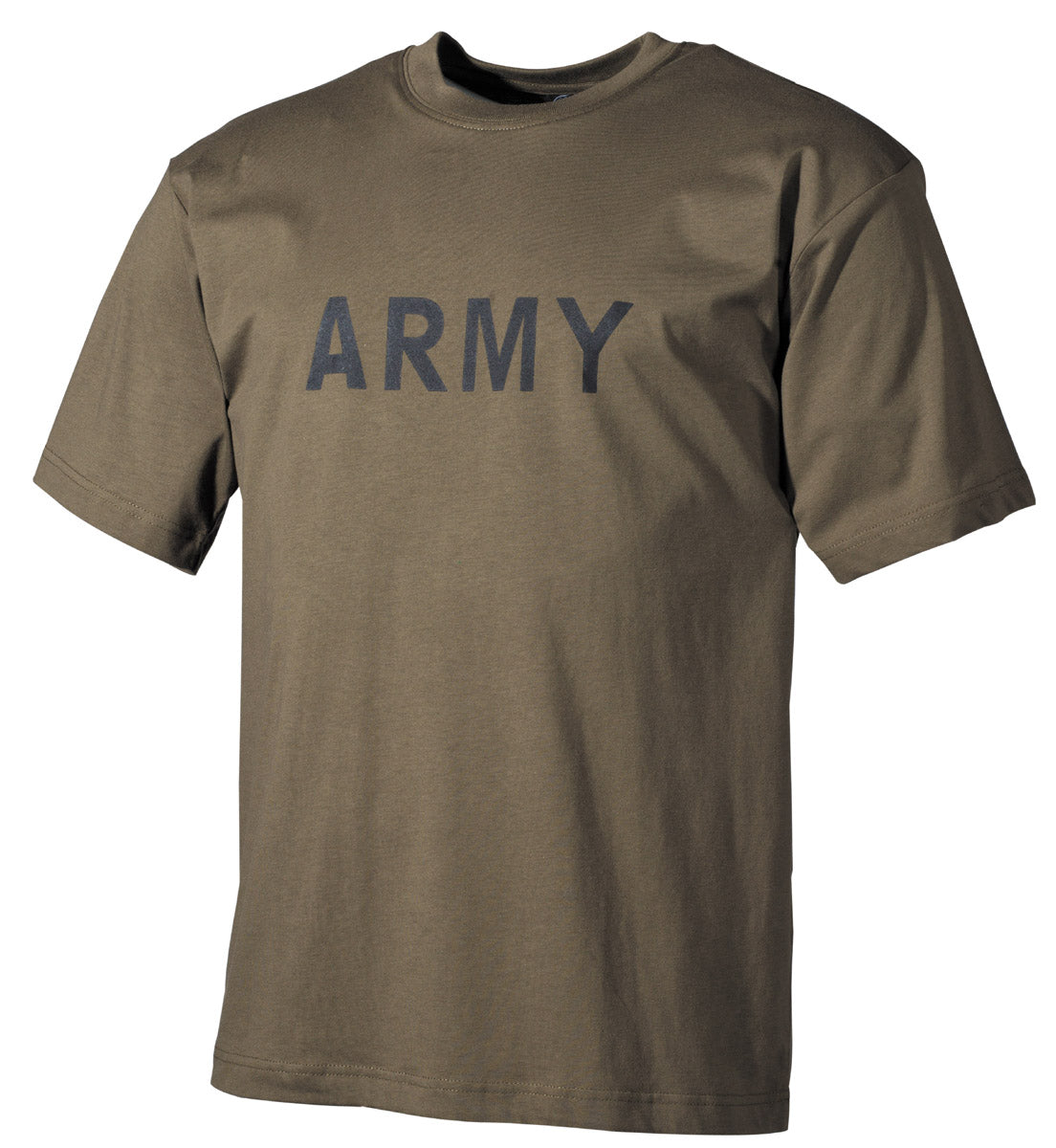Tricou Army Oliv MFH - 100% Bumbac, 170g/m²