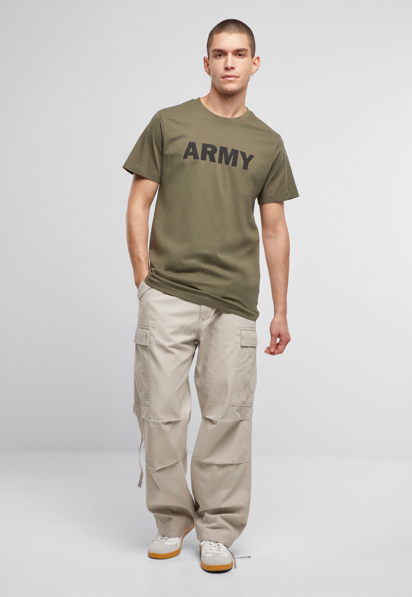 Tricou Army Olive Brandit - Confort Zilnic Superior