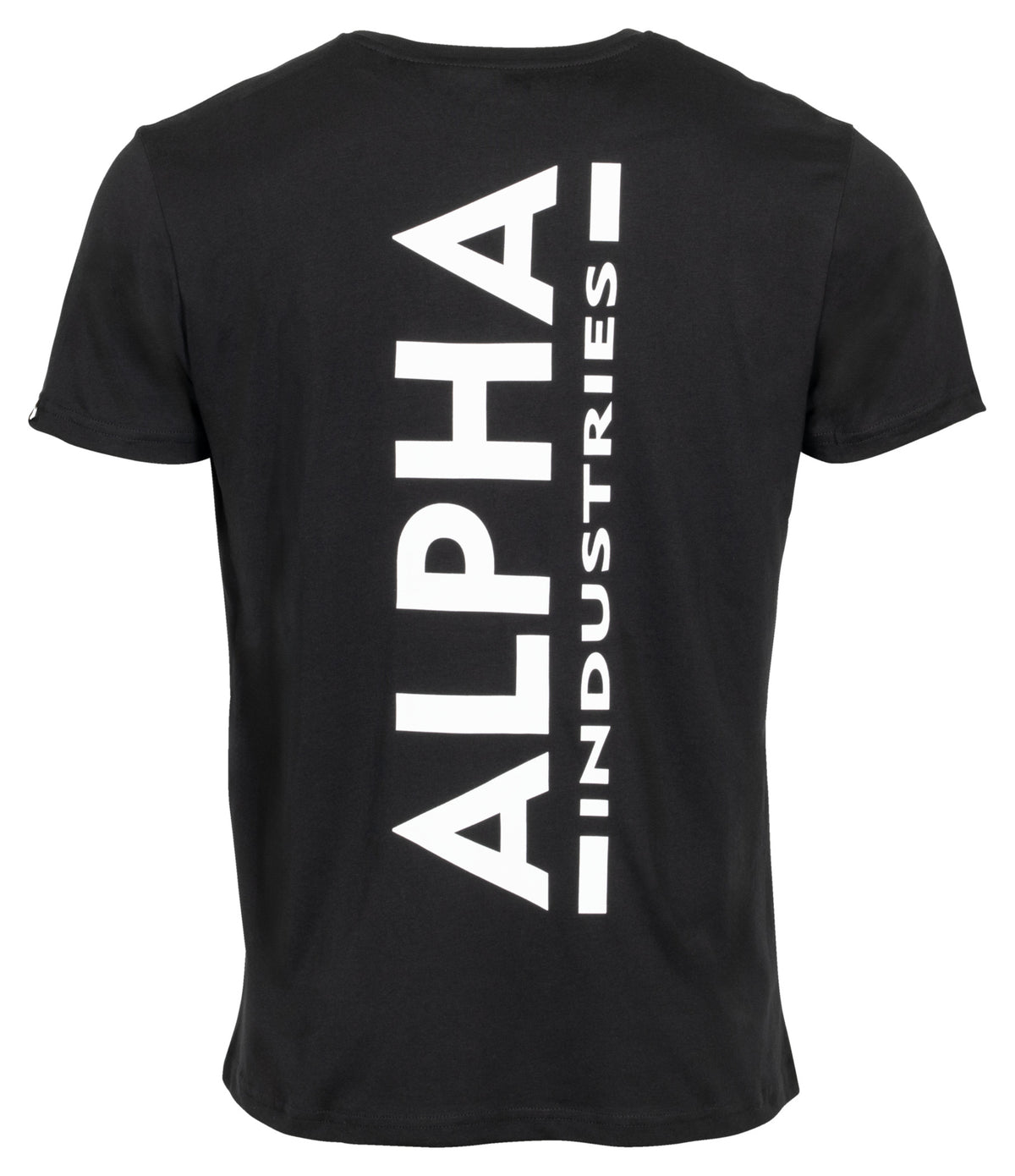 Tricou Backprint Alpha Industries - Bumbac, Logo Spate