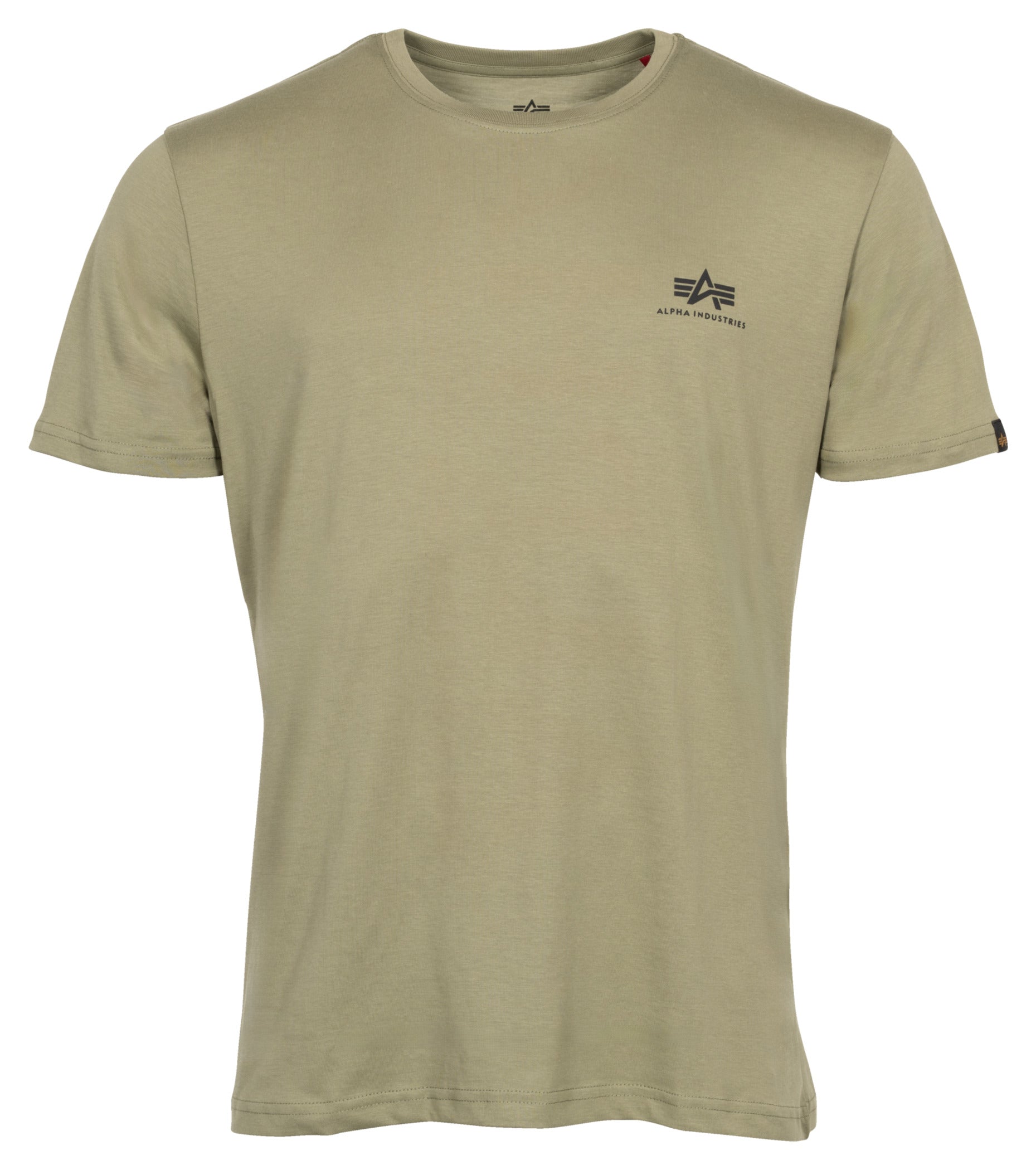 Tricou Backprint Alpha Industries - Bumbac, Logo Spate Impresionant
