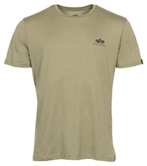 Tricou Backprint Alpha Industries - Bumbac, Logo Spate Impresionant