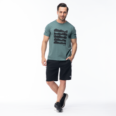 Tricou Bărbați AMEZO HI-TEC - Bumbac 100%, Confort Sportiv - 5