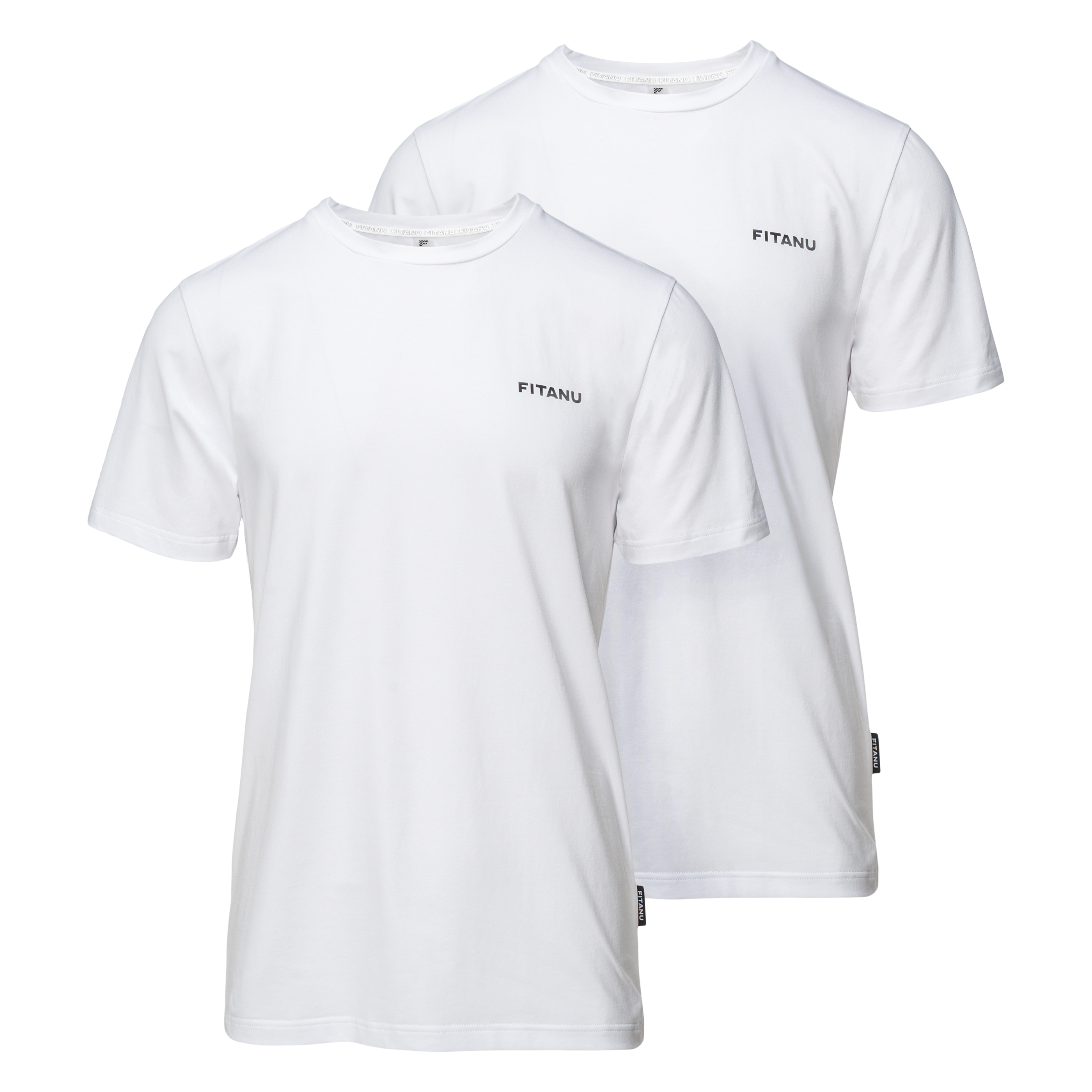 Tricou Bărbați ARVIN II 2 PACK FITANU - Bumbac Reciclat, Elastic - 1