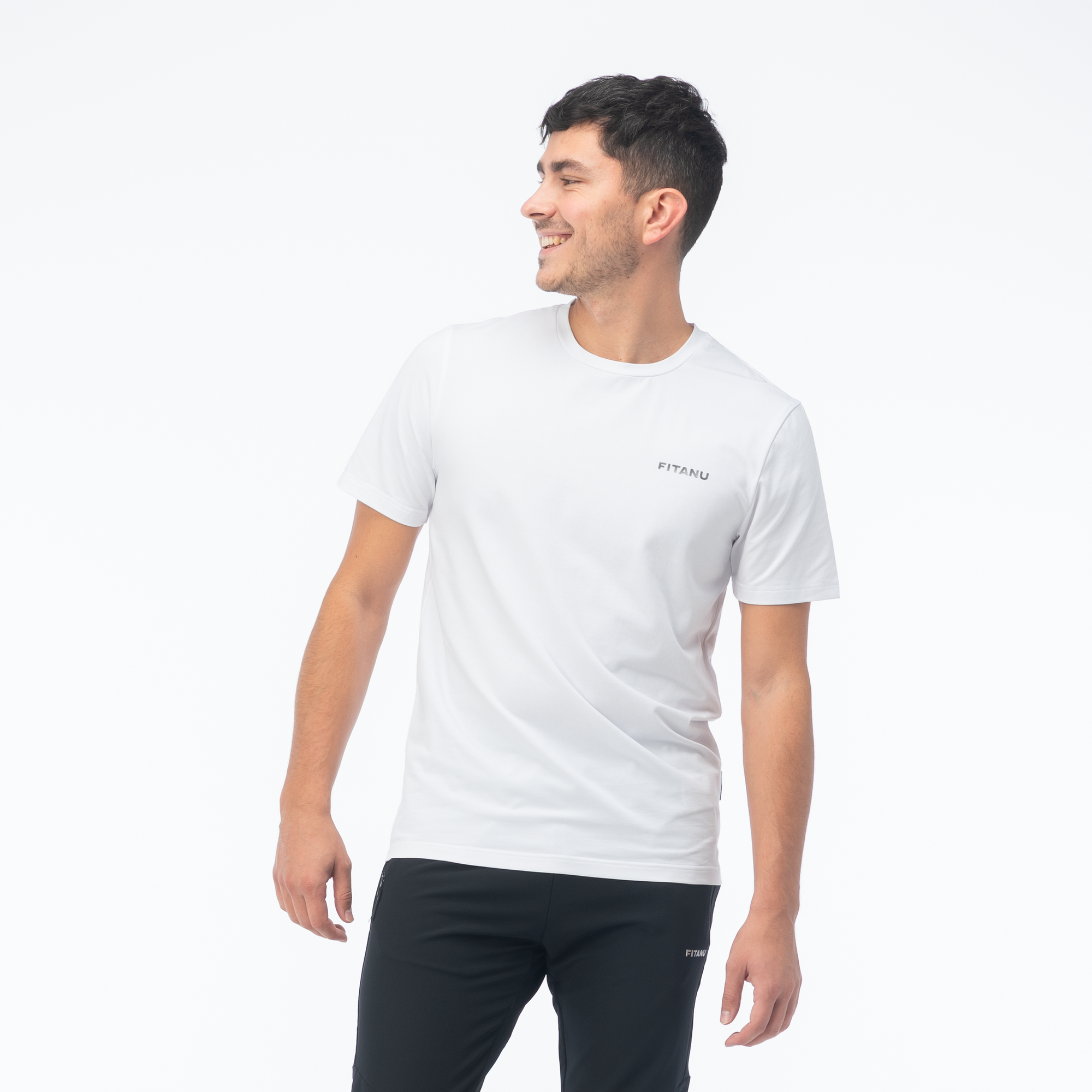 Tricou Bărbați ARVIN II 2 PACK FITANU - Bumbac Reciclat, Elastic - 10