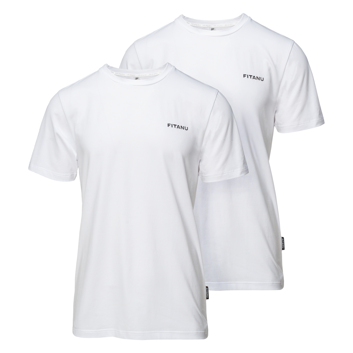 Tricou Bărbați ARVIN II 2 PACK FITANU - Bumbac Reciclat, Elastic - 1