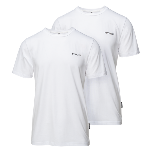 Tricou Bărbați ARVIN II 2 PACK FITANU - Bumbac Reciclat, Elastic - 1