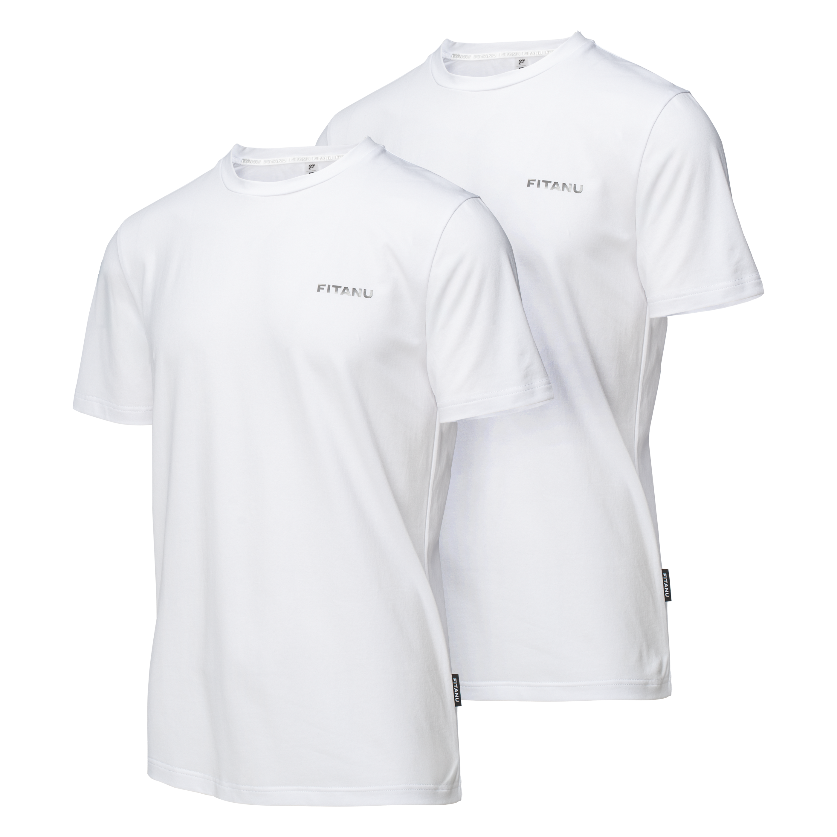 Tricou Bărbați ARVIN II 2 PACK FITANU - Bumbac Reciclat, Elastic - 3