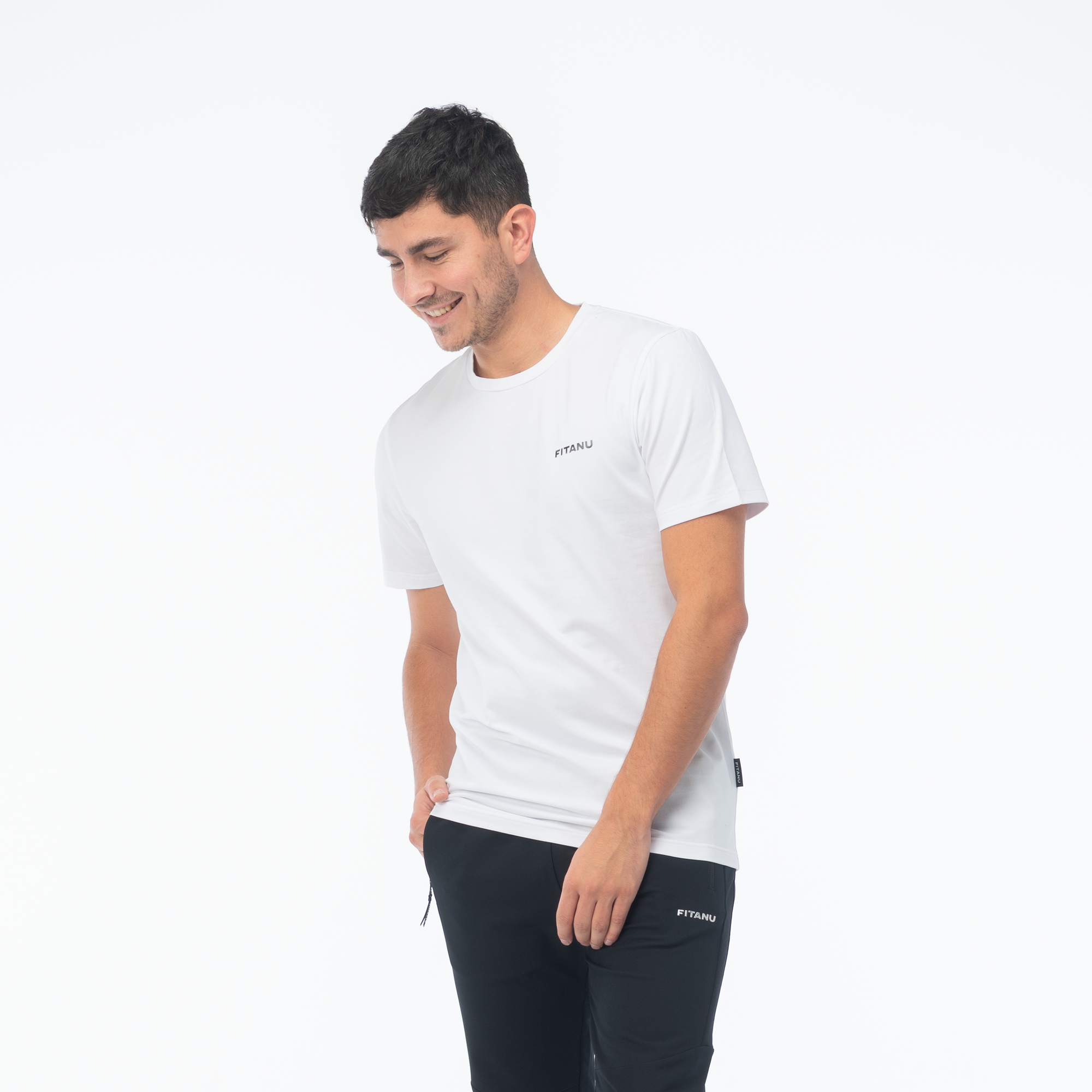 Tricou Bărbați ARVIN II 2 PACK FITANU - Bumbac Reciclat, Elastic - 8