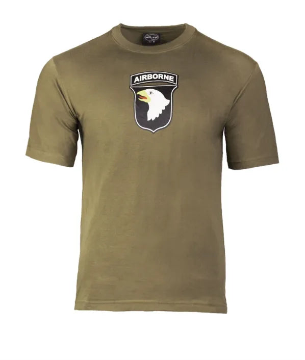 Tricou Barbati Divizia 101 Aeropurtata Oliv