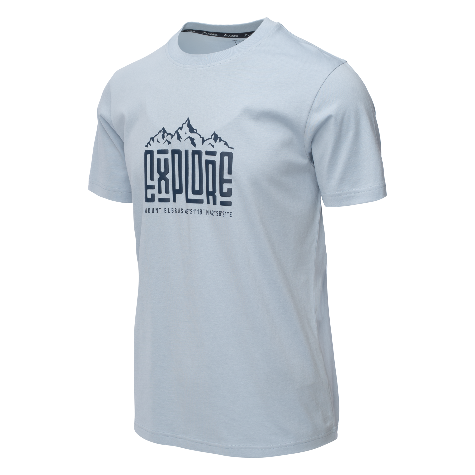 Tricou Bărbați EXPLORO ELBRUS - Bumbac Organic, Confort Sportiv - 2