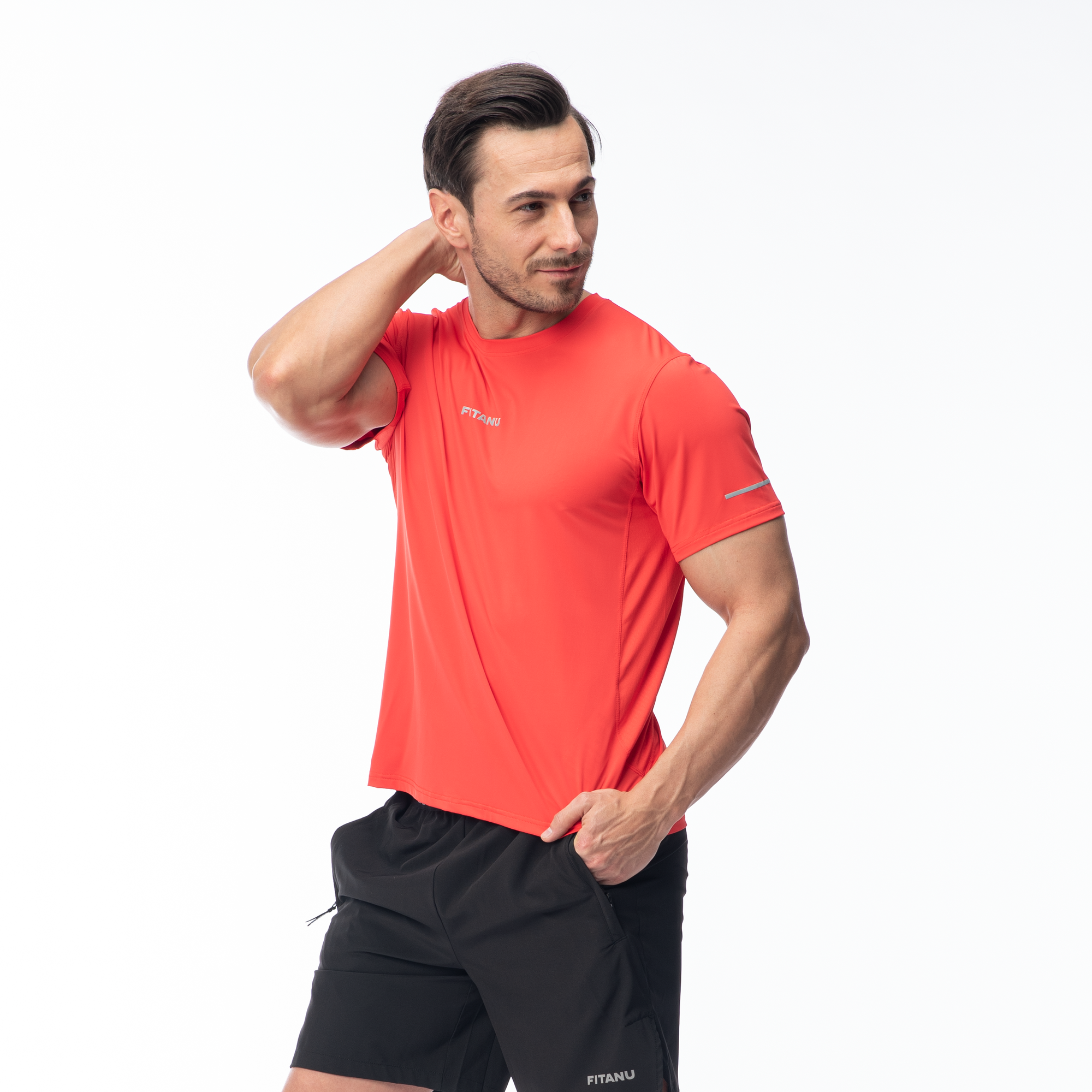 Tricou Bărbați FELLO Fitanu - Alergare, Respirabil, Uscare Rapidă - 9