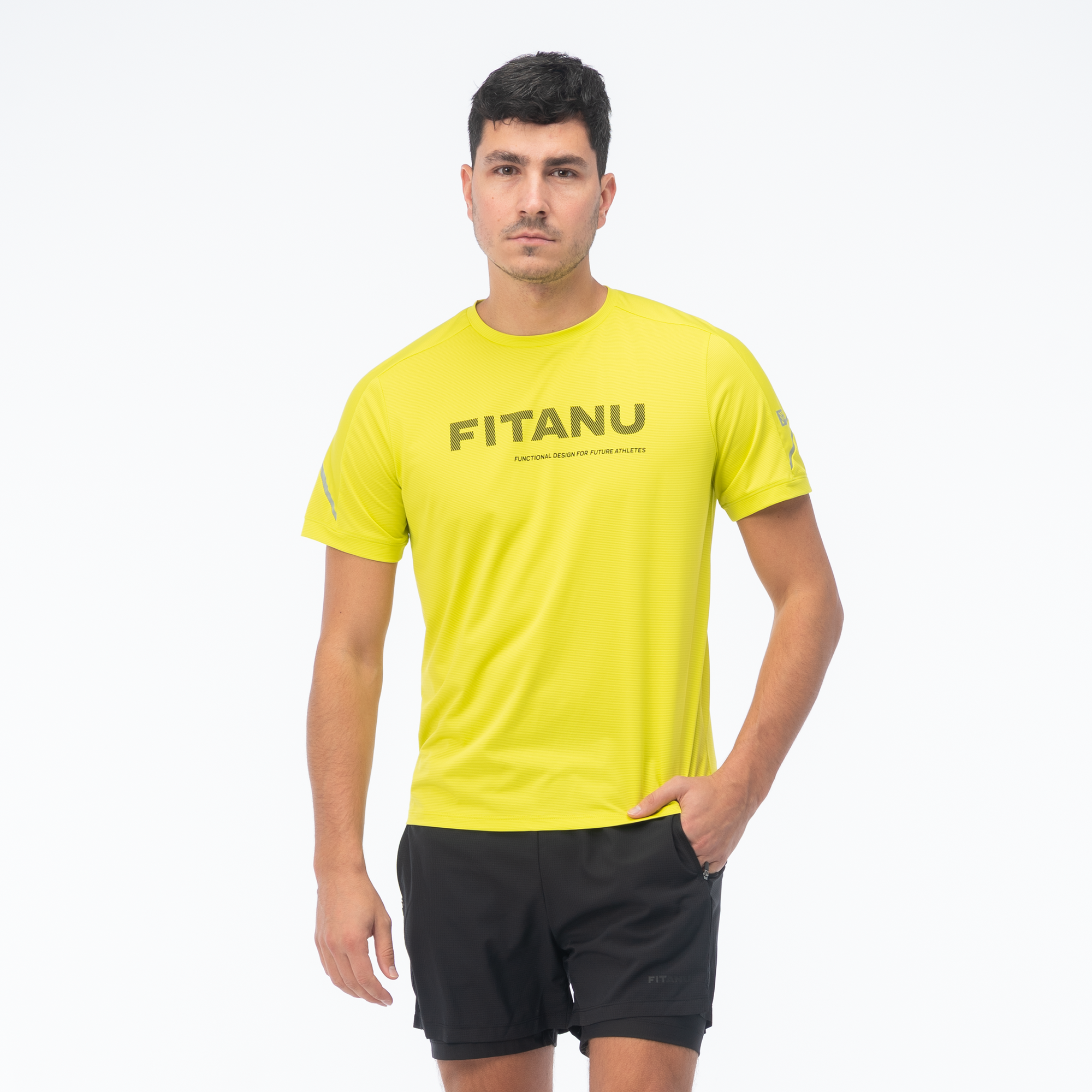 Tricou Bărbați FLAN FITANU - Respirabil, Uscare Rapidă, Elemente Reflectorizante - 7