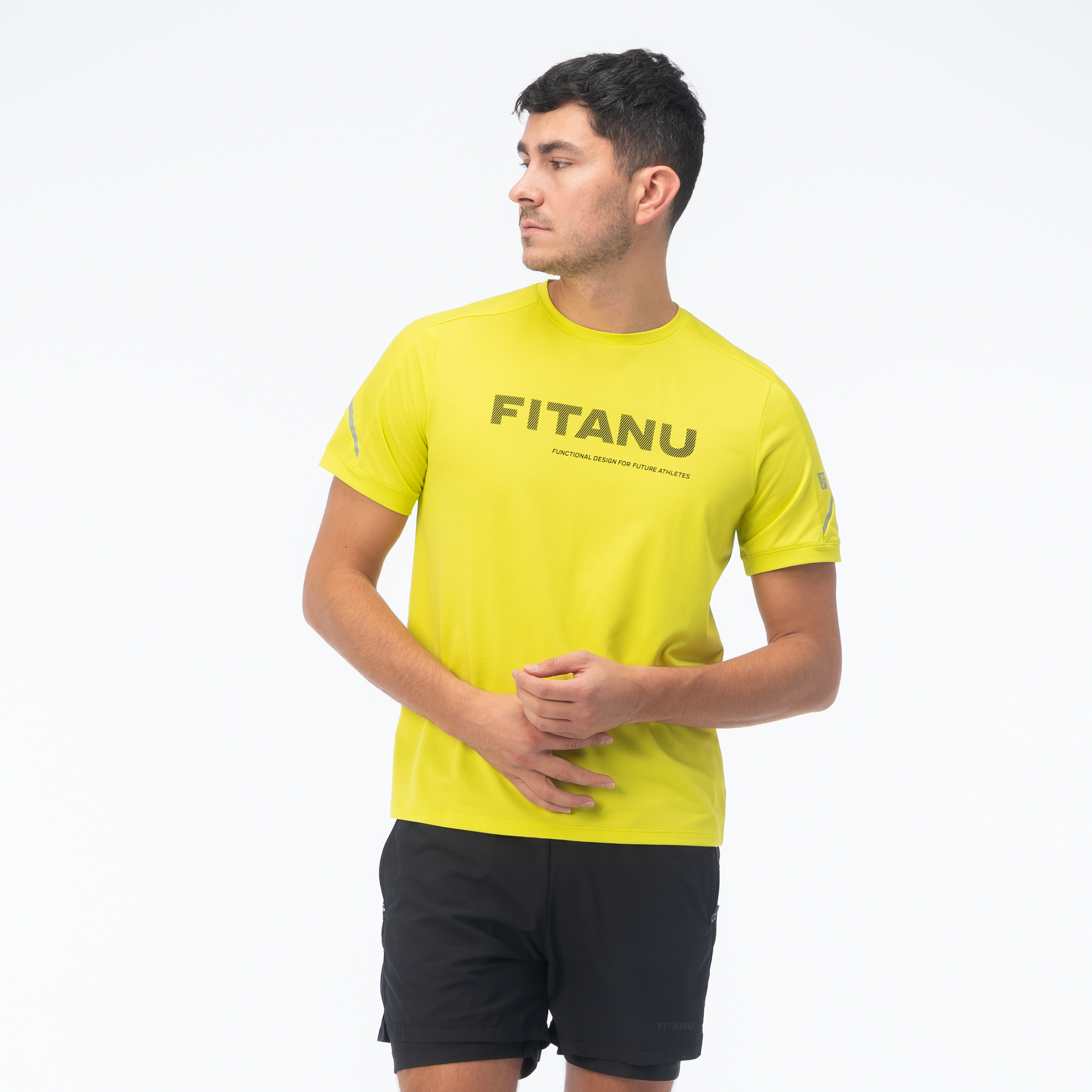 Tricou Bărbați FLAN FITANU - Respirabil, Uscare Rapidă, Elemente Reflectorizante - 8