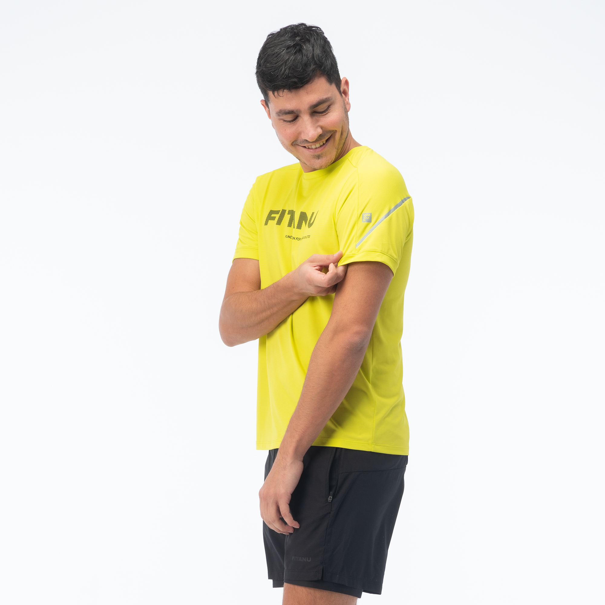 Tricou Bărbați FLAN FITANU - Respirabil, Uscare Rapidă, Elemente Reflectorizante - 9