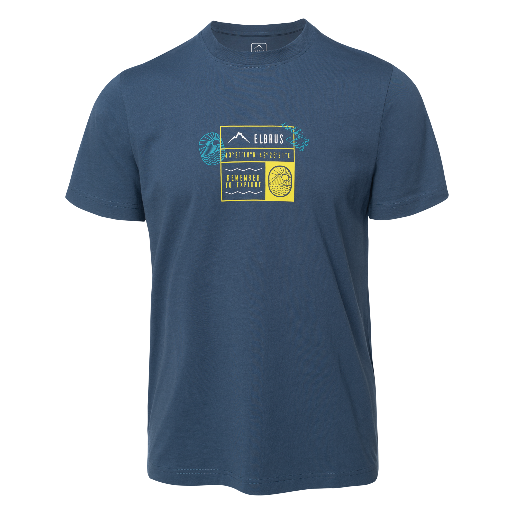 Tricou Bărbați GISLI ELBRUS - Bumbac 100%, Confortabil și Versatil - 1