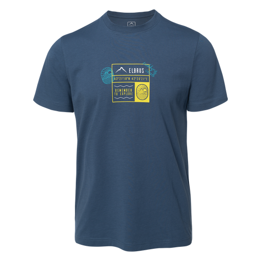Tricou Bărbați GISLI ELBRUS - Bumbac 100%, Confortabil și Versatil - 1